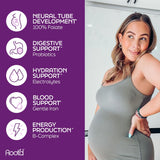 Root'd Multivitamin Prenatal en Polvo - 25 vitaminas, minerales y electrolitos, 30 sobres