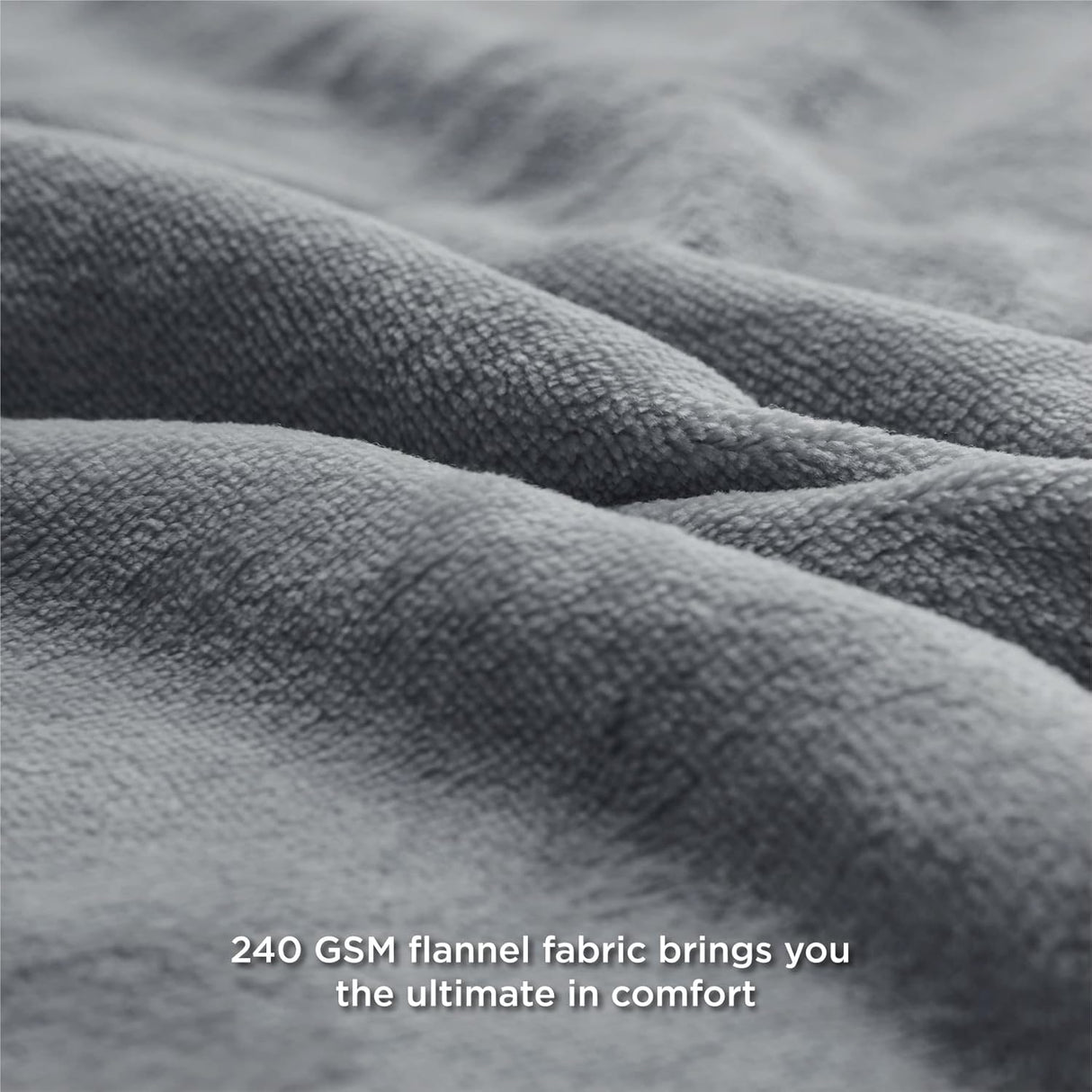 Manta Fleece Cama Queen Bedsure - Suave, Ligera, 90x90 pulgadas