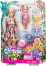 Barbie y Chelsea Set de Juego Perdido de Cumpleaños, Muñecas y Accesorios