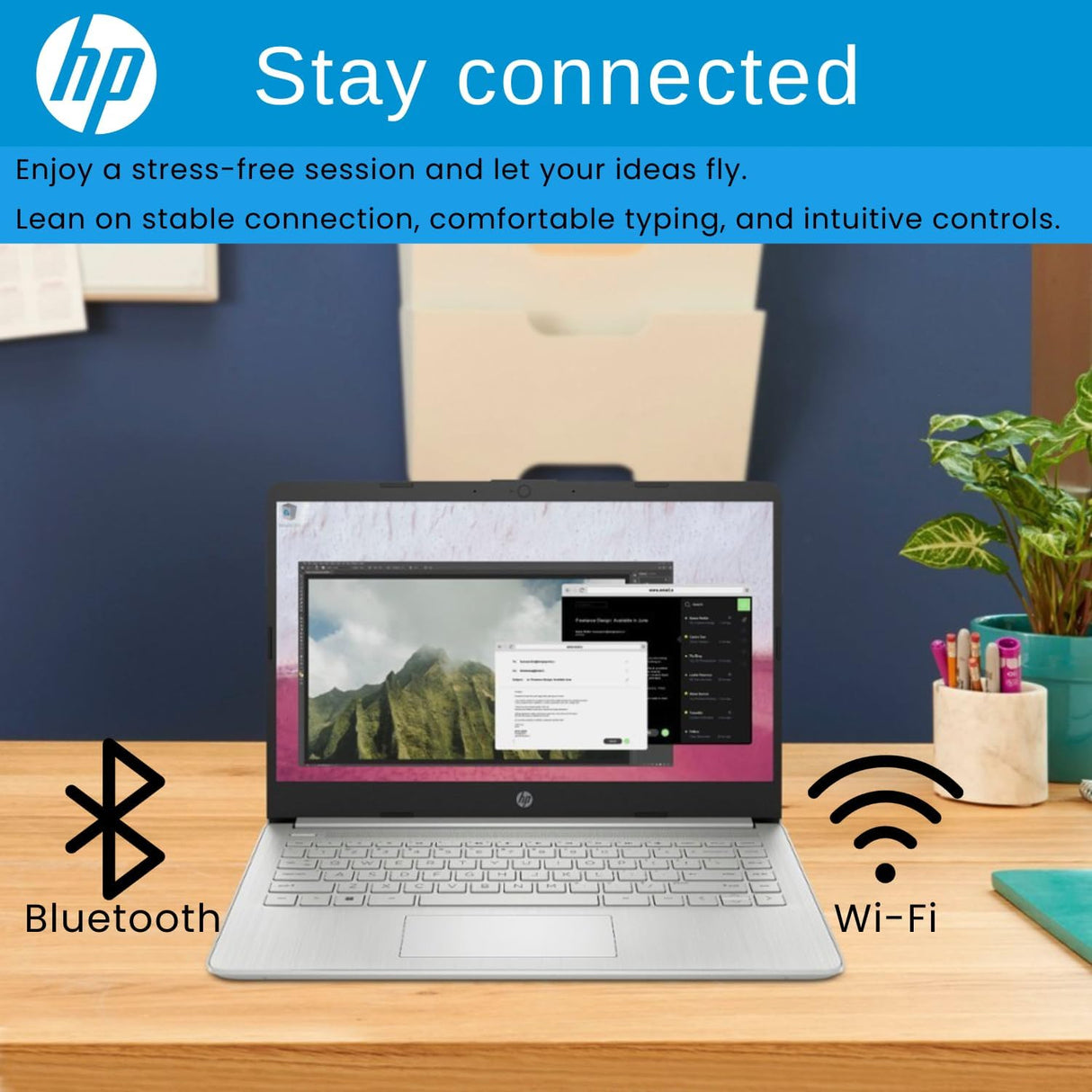 Laptop HP 14 Intel Quad-Core, 16GB RAM, 640GB Almacenamiento