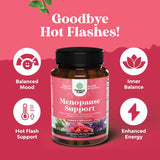 Suplemento completo para la menopausia herbaria para mujeres