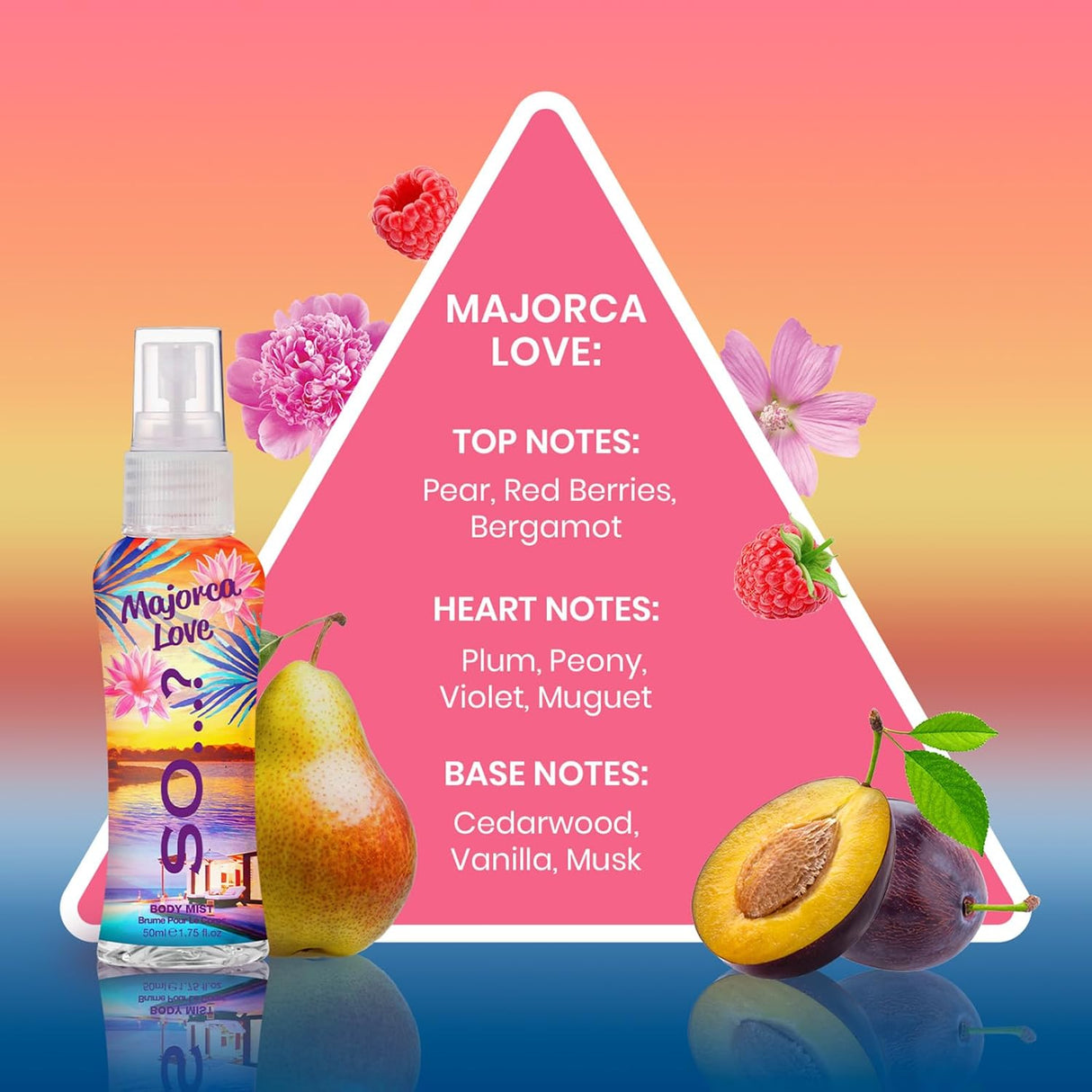 Set de Mists Corporales para Mujer - Vegano y Libre de Crueldad
