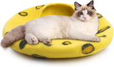 Cueva para Gatos Woolygon - Felt Bed Ecológico - Polka Dot