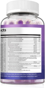 Multivitamin para Hombres, Gummies con Omega-3 y Probióticos