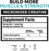 Valara Creatina Monohidrato Micronizado 450g, Vegan, Keto