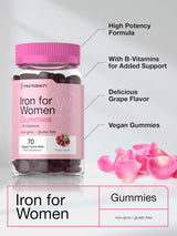 Jaleas de Hierro Horbäach para Mujeres | B Vitamins | 70 Uds