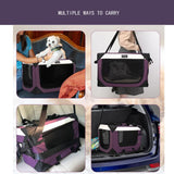 Transportín para mascotas, marca desconocida, suave y plegable, 24x16x16in