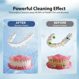 Limpiador ultrasónico dental 43000Hz para retenedores y protectores