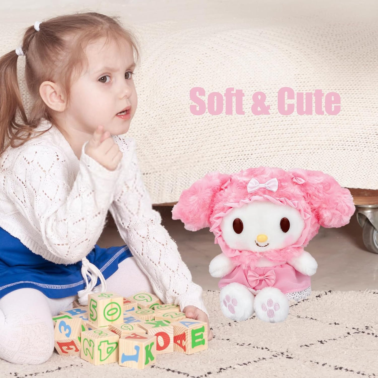 Juguete de peluche Kawaii, My Melo, suave y adorable, 8IN