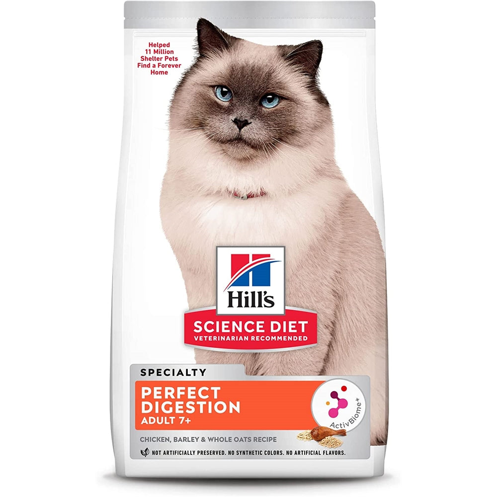 Alimento seco para gatos, digestión perfecta receta de pollo
