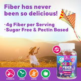 Suplemento de ositos de fibra para niños Nature's Nutrition
