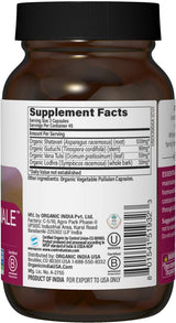ORGANIC INDIA Suplemento herbario esencial femenino  90 cáp
