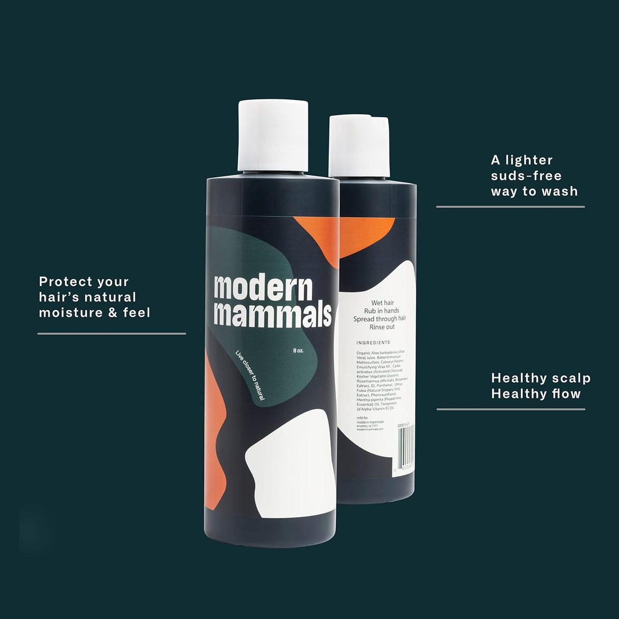Shampoos y Acondicionadores  2 en 1 lavado de limpieza