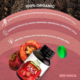 Andes Red Maca Cápsulas - Amazon - Energizante Natural - 1500mg, Vegan