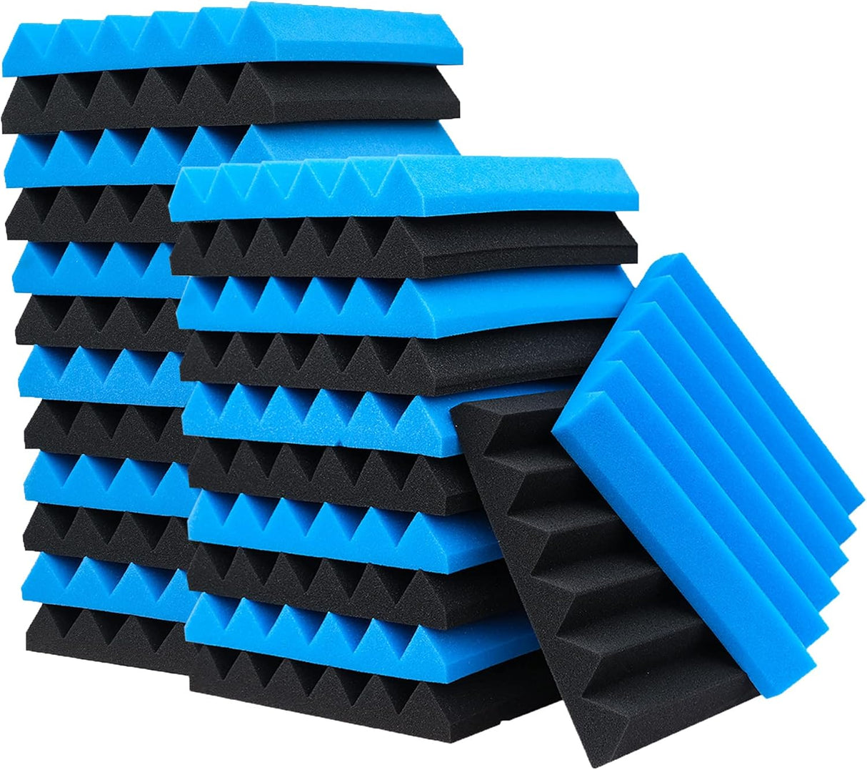 Paneles Acústicos, 24 Piezas, 2 x 12, Aislantes de Sonido