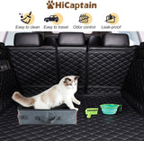 Arenera portátil para gatos con tapa y asa HiCaptain