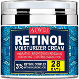 Crema de retinol que aumenta el colágeno, hidrata e ilumina