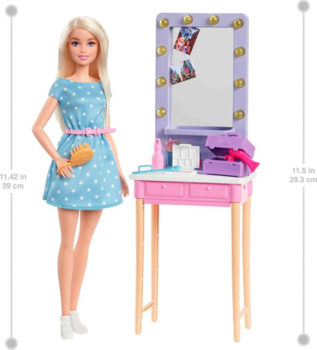 Muñeca Barbie Big City, Big Dreams y Set de Ensayo Roberts