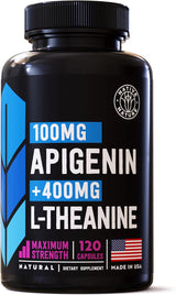 Suplemento de apigenina con L teanina  500 mg Native Nature