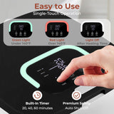 SereneLife SLTLWSQ84 -Calentador con función de temporizador