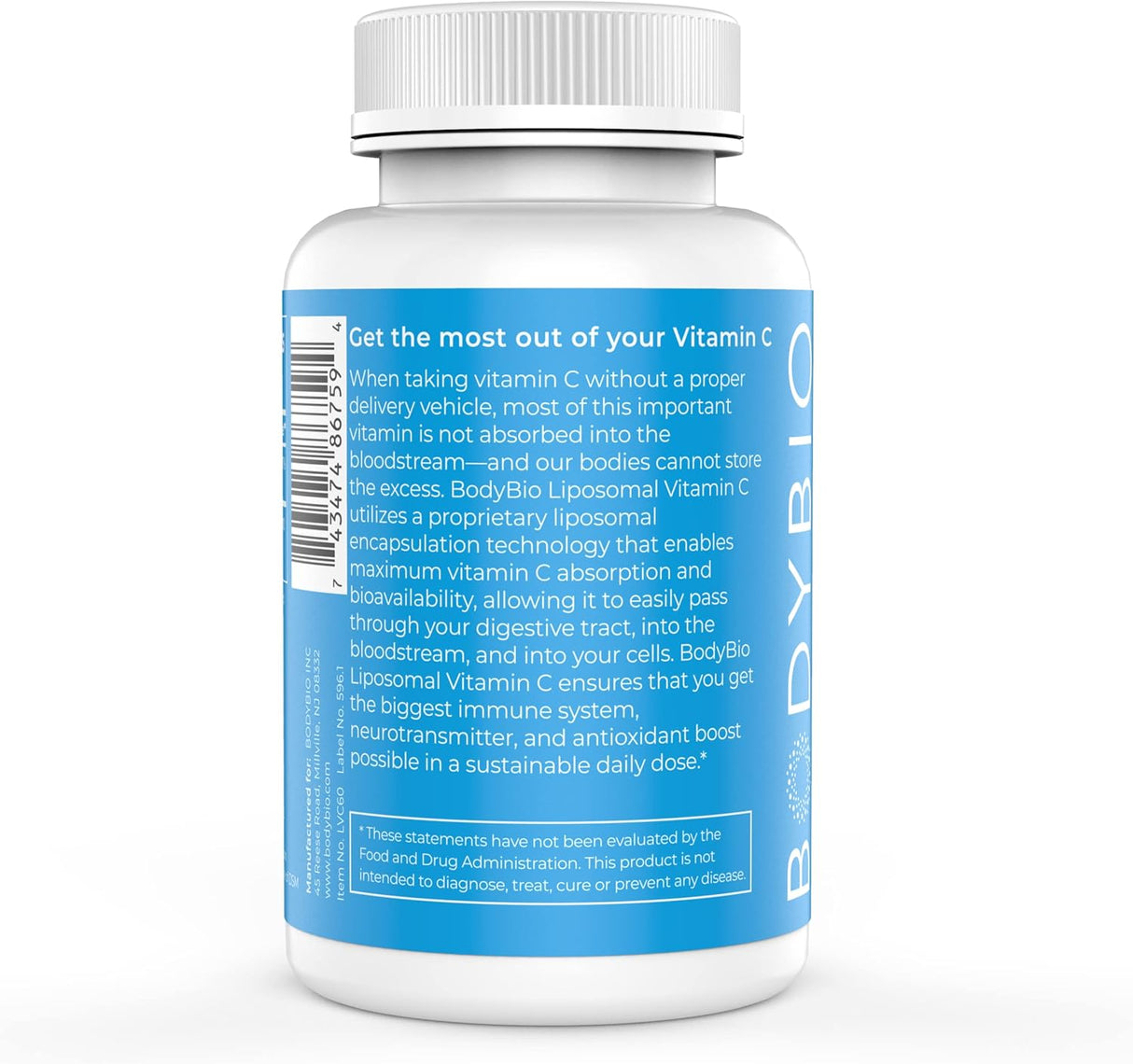 Suplementos Vitamina C liposomal Potente apoyo inmunológico