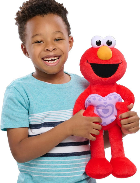 Peluche Elmo Grande Just Play, Suave, 15 Pulgadas, 18 Meses+