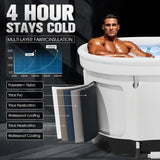 Bañera de Hielo XL 130 Gal, portátil, ovalada, modelo 2025