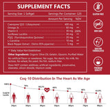 NATURE TARGET CoQ10 400mg con PQQ Omega-3 L-Carnitina