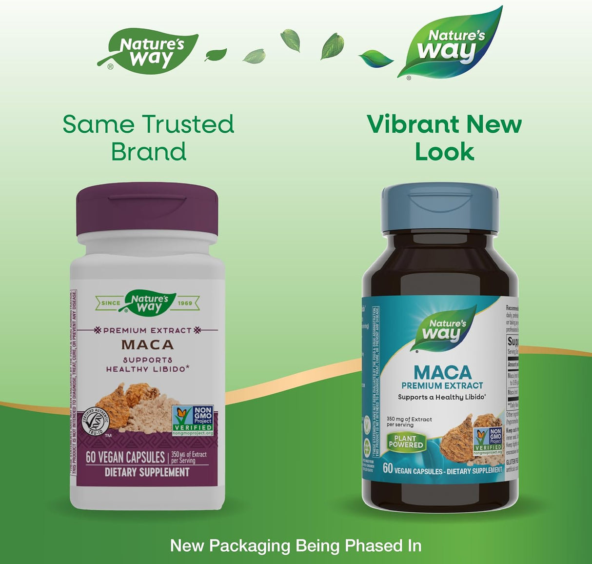 Maca Nature's Way Premium Extract 60 cápsulas