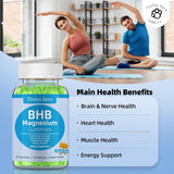 Magnesium BHB Gummies Keto 1000mg, Energía y Salud, 60