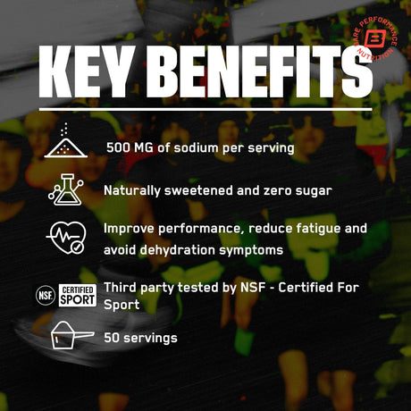 BPN Electrolytes Hidratación Sin Azúcar 50 Servs