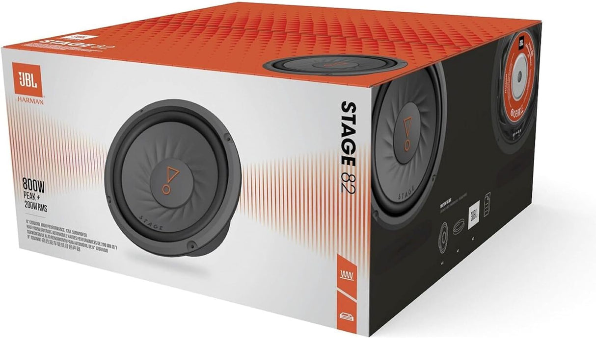 Subwoofer JBL Stage 810 800W 8 4 ohm + Auriculares Alphasonik
