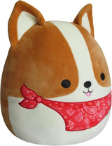 Peluche Squishmallows Reginald Corgi 12 Ultrasuave Jazwares
