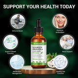 Extracto de hoja de graviola, refuerza inmunidad, relax, hígado, sueño | 2 oz
