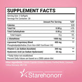 Suplementos Alimenticios Cápsulas blandas de glutatión