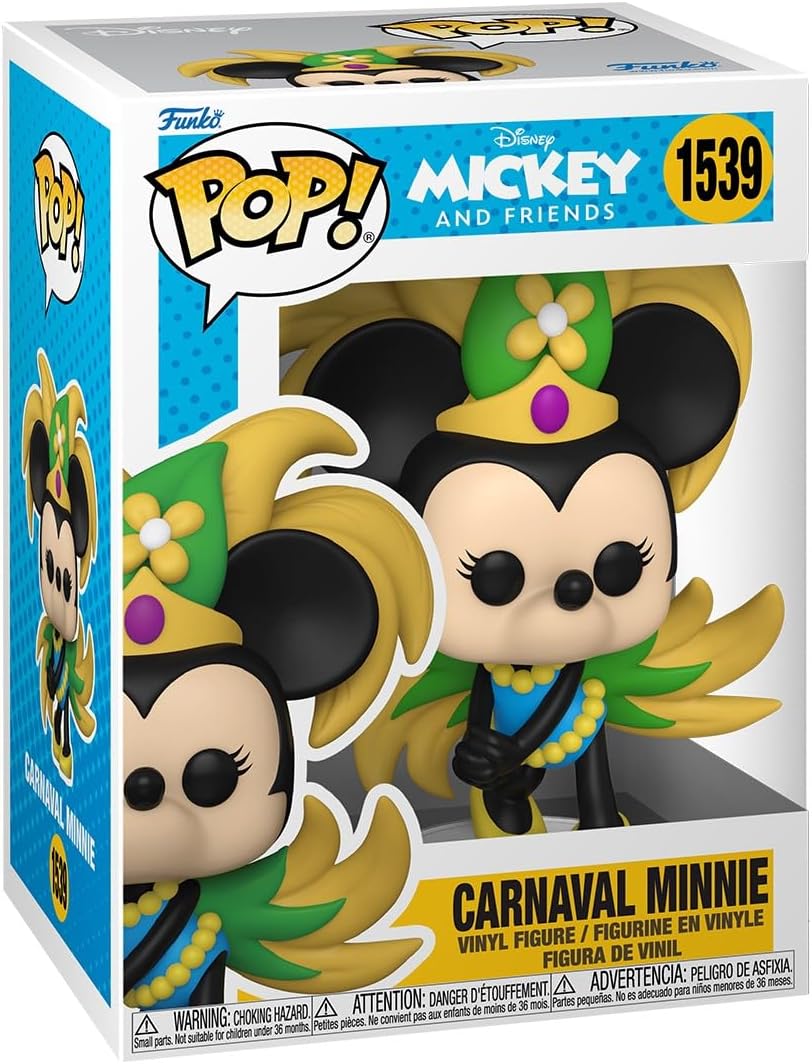 Figurita Coleccionable Funko Pop Disney: Minnie Mouse Carnaval