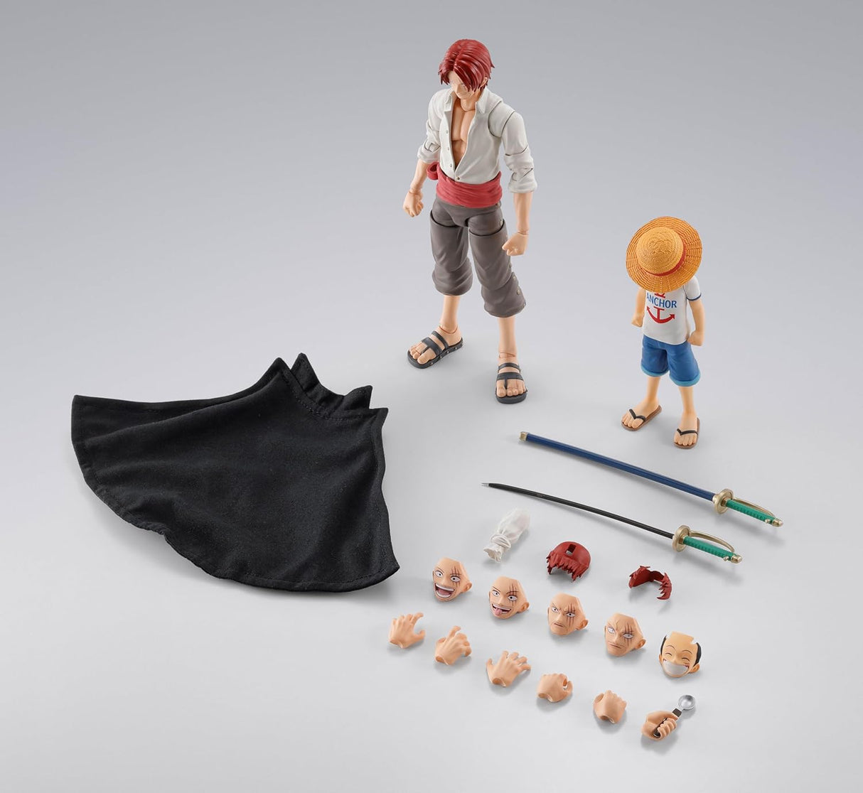 Figuras de acción S.H.Figuarts - Shanks y Luffy - Bandai Spirits