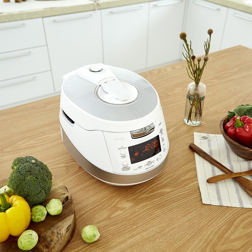 Cocedor de Arroz Cuckoo, 18 programas, 6 tazas, Made in Korea