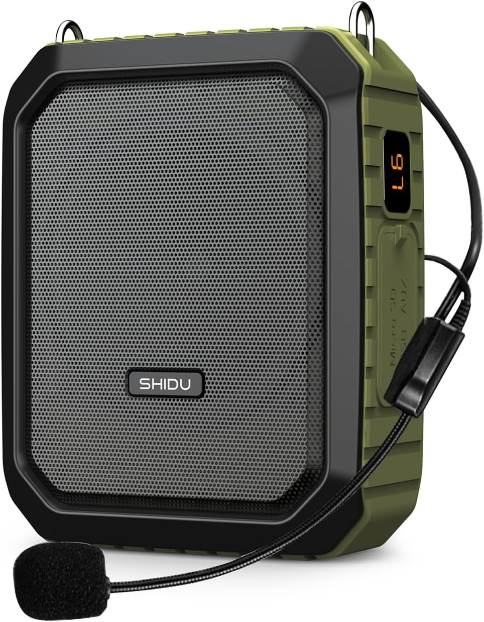 Amplificador de Voz Portátil 18W Micrófono Batería 4400mAh