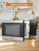 Microondas Comercial Chef 0.7 pies cúbicos, 700W, 10 niveles