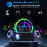 Proyector 1080P CEBORY 15000LM, Pantalla 300, 5G WiFi, Bluetooth