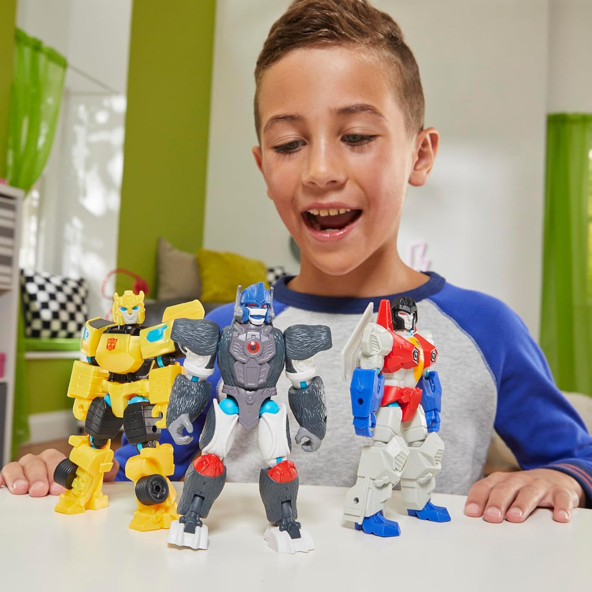 Transformers Bumblebee Figuras Mezclables 5 Pulgadas 4+