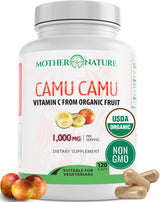 Camu Camu Vitamina C Orgánica 1000mg Vegan 120 Caps