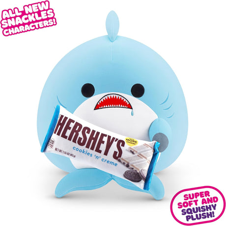 Peluche Shark & Hershey Cookies n Cream 8 Pulgadas ZURU