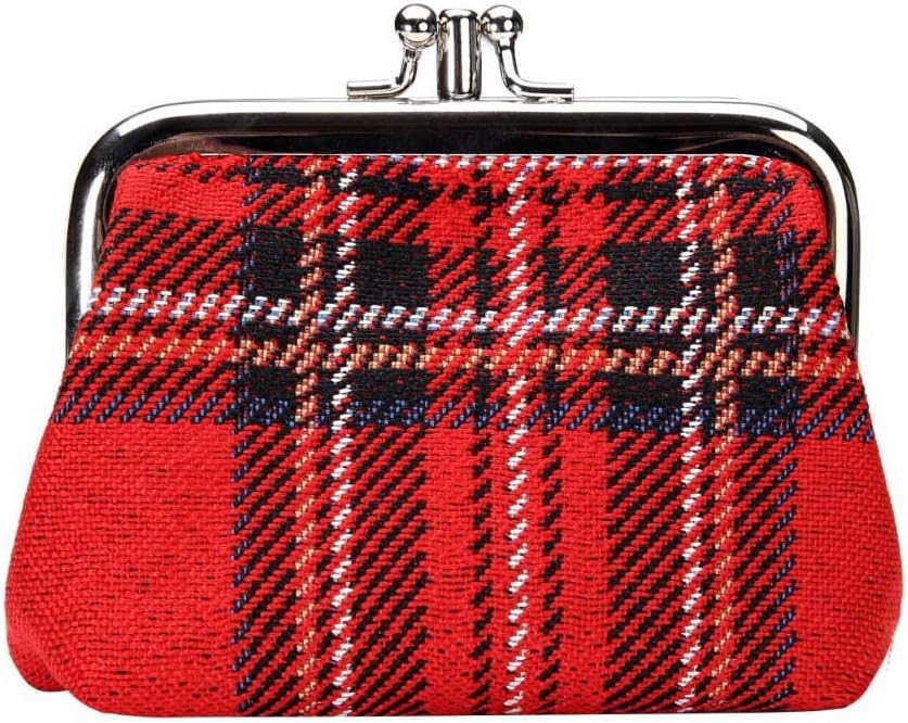 Bolso de mano con estampado rojo Signare