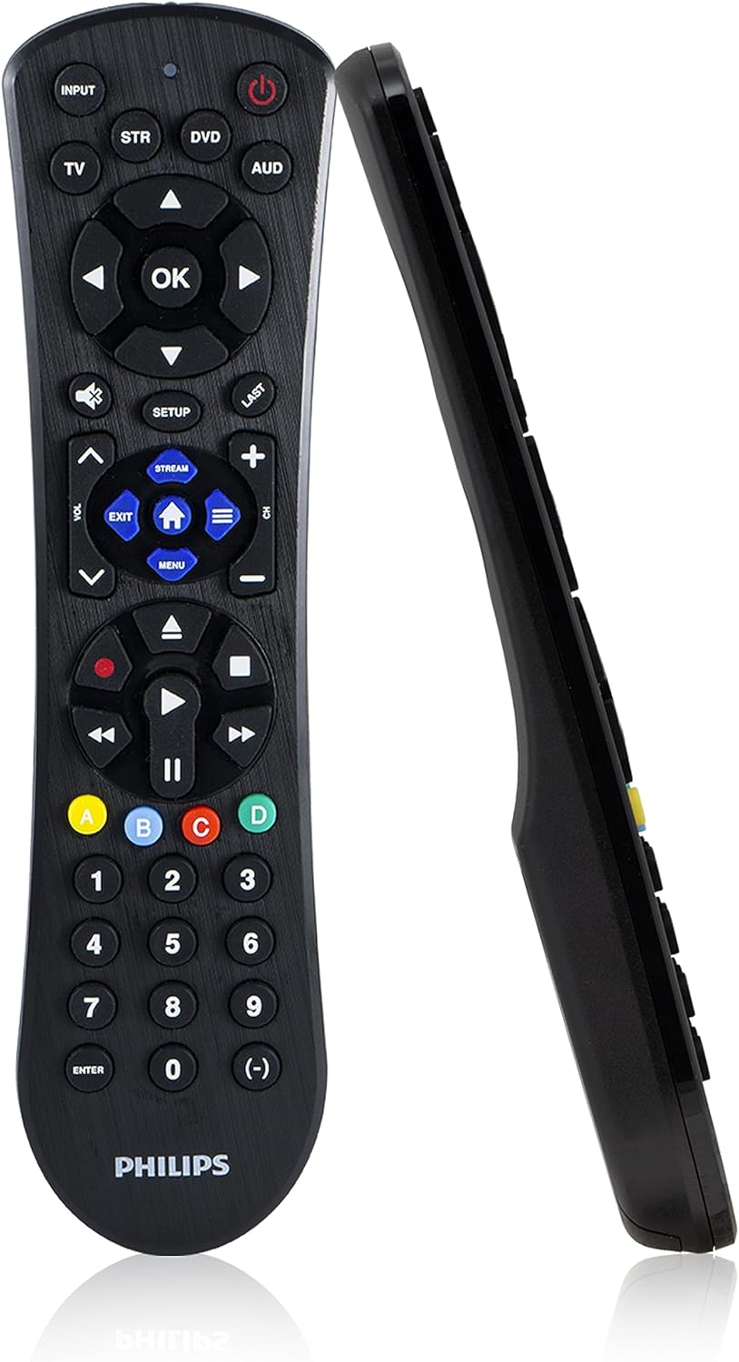 Control Remoto Universal Philips, 4 Dispositivos, SRP9243B/27