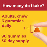 Gomitas Multivitamínicas para Mujer Nature Made, 90 Gummies