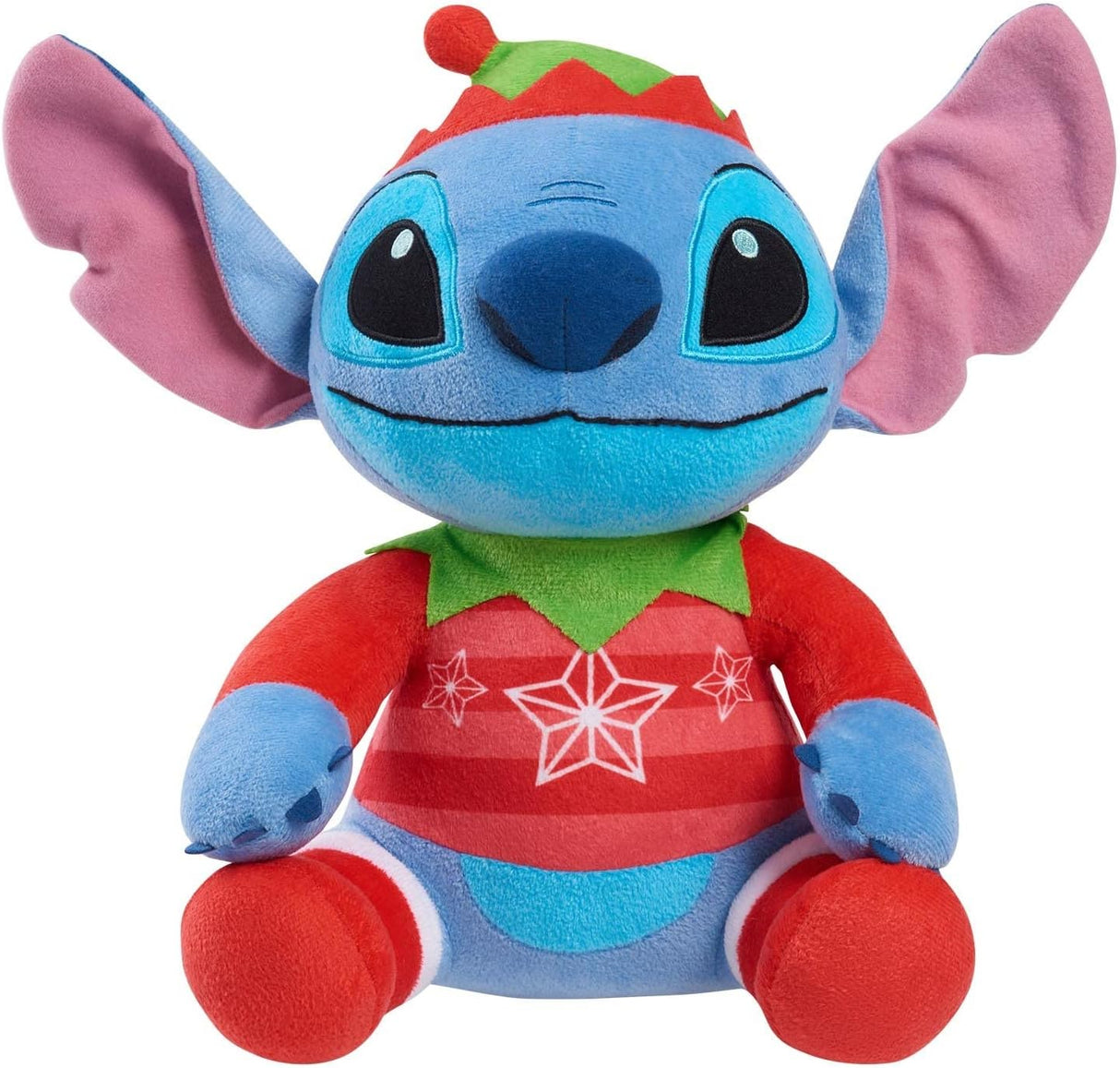 Peluche de 11 pulgadas del extraterrestre Stitch navideño