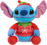 Peluche de 11 pulgadas del extraterrestre Stitch navideño