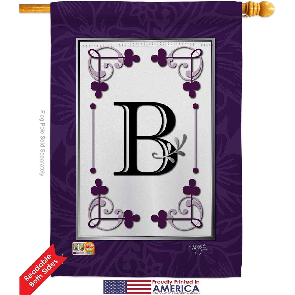 Bandera classic B Inicial Intereses Simplemente Belleza